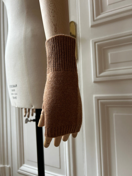 Mitaines 100% cachemire gold