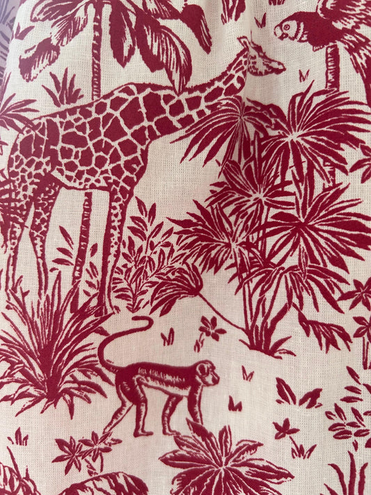 Short en toile de Jouy fabriqué en France