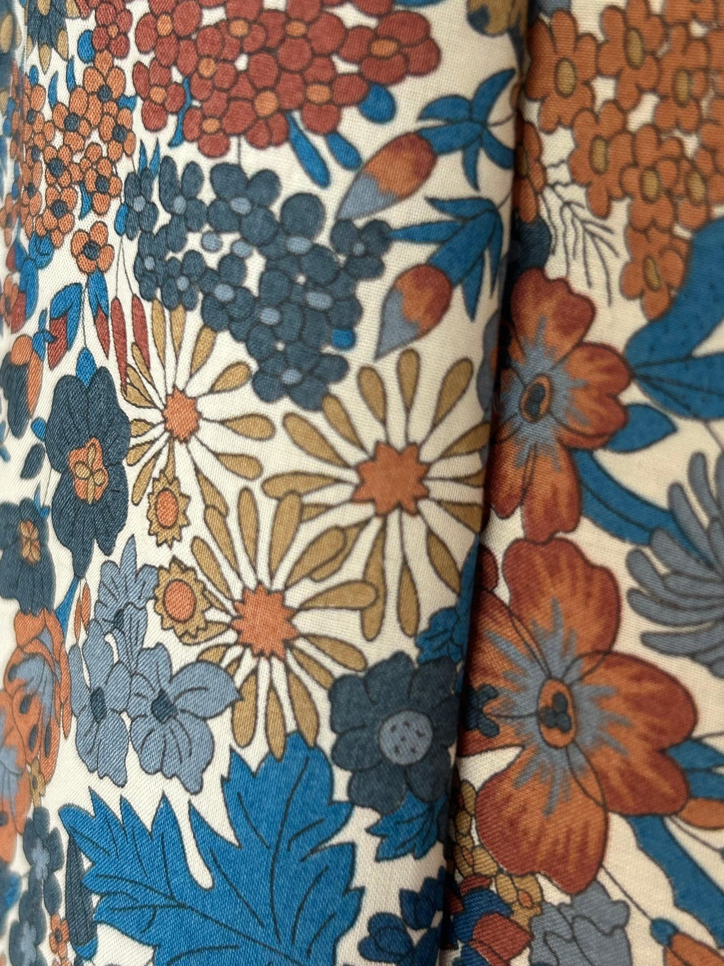 Veste en Liberty multicolore fabriquée en France
