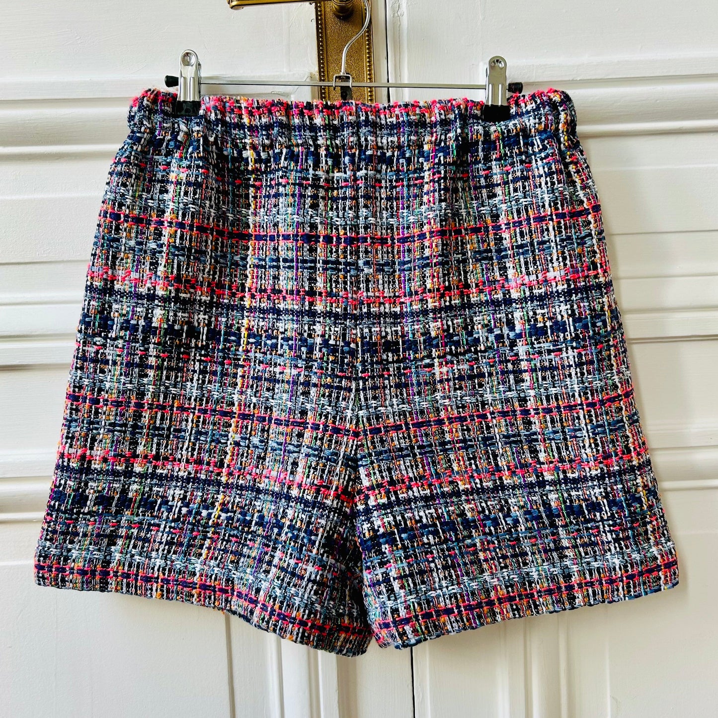 Short en tweed fabriqué en France