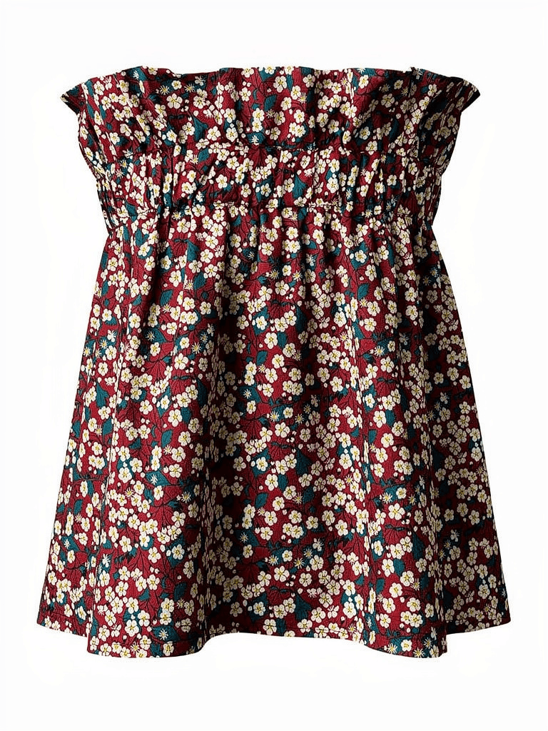 Top ou jupe au choix en Liberty de coton fabriqué en France