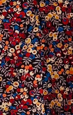 Salopette en Liberty de coton fabriquée en France