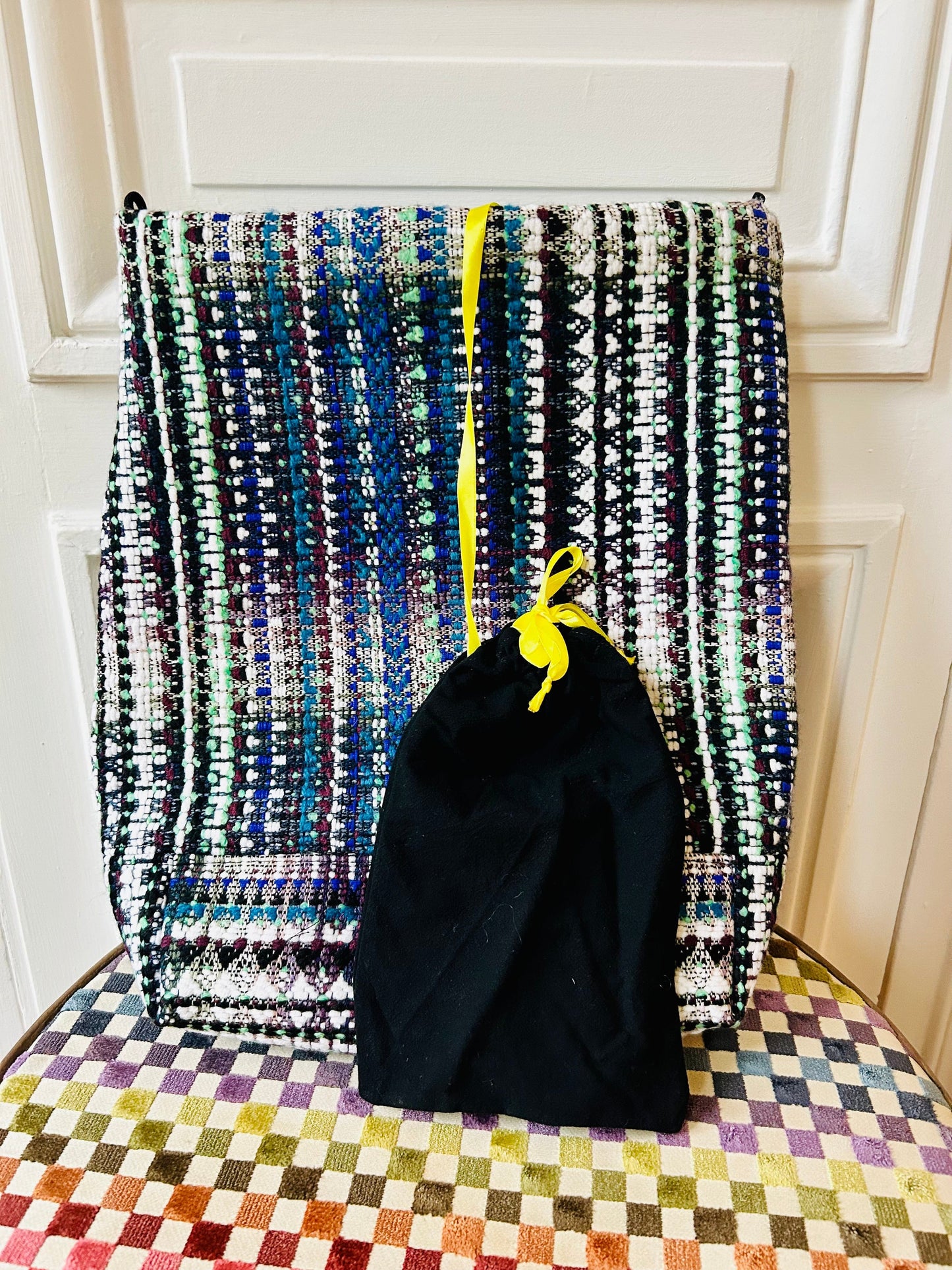 Housse sac Aurélie en tweed