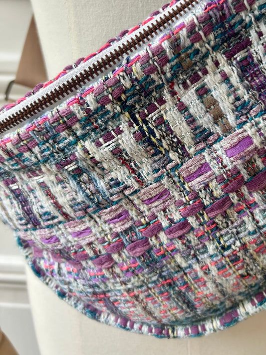 Sac banane Garance en tweed
