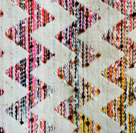 Sac François en tweed multicolore tissé et fabriqué en France