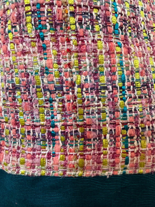 Housse sac Aurélie rose et bleu canard