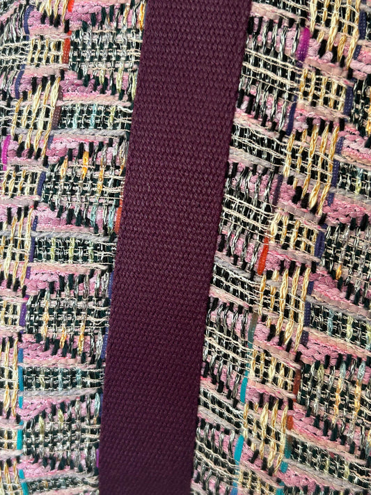 Sac Marie en tweed multicolore fabriqué en France