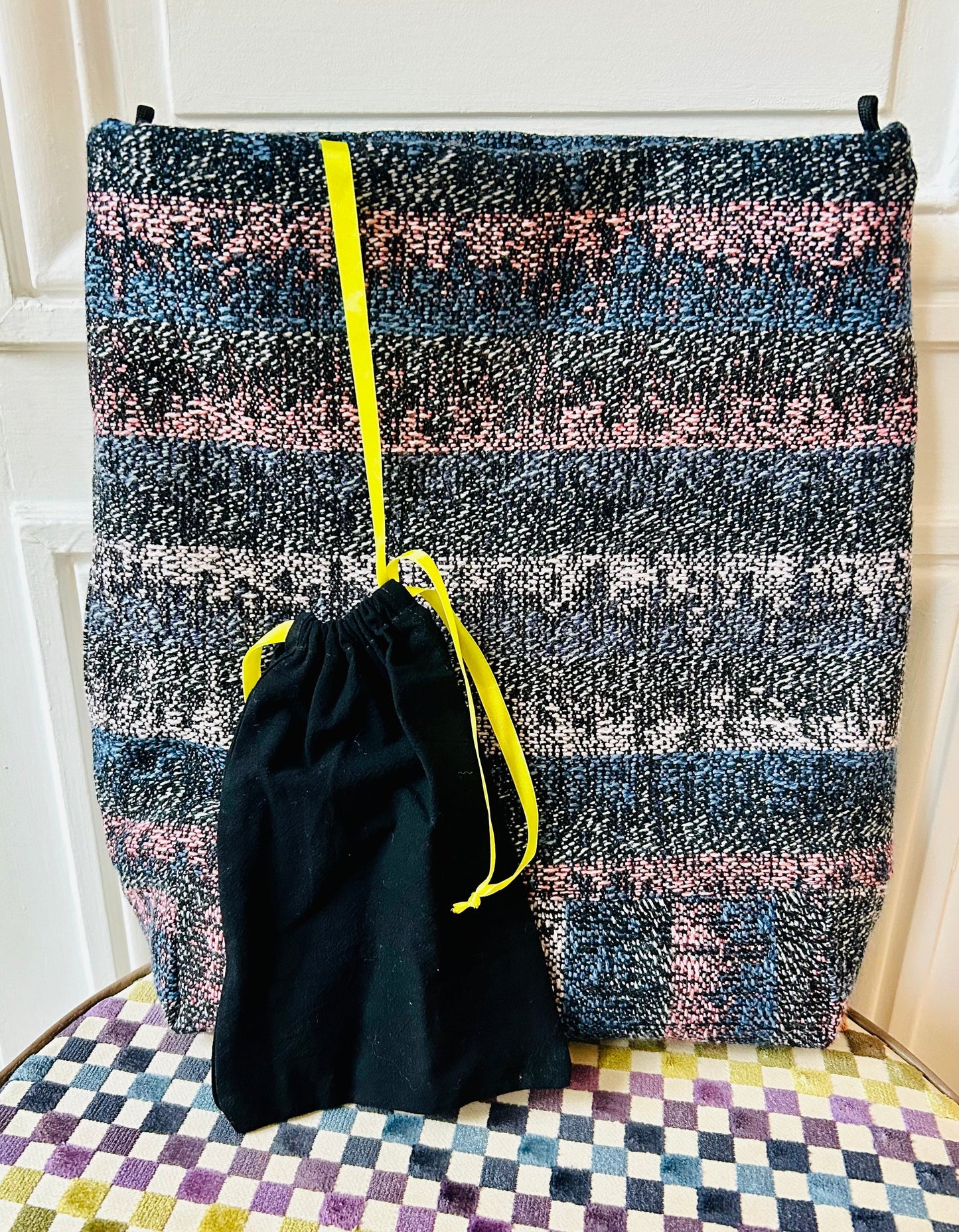 Housse sac Aurélie en tweed