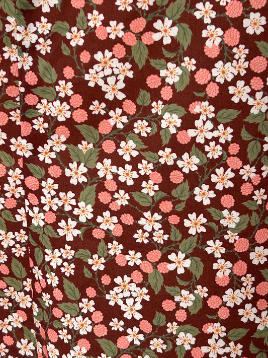 Salopette en coton imprimé Liberty fabriqué en France