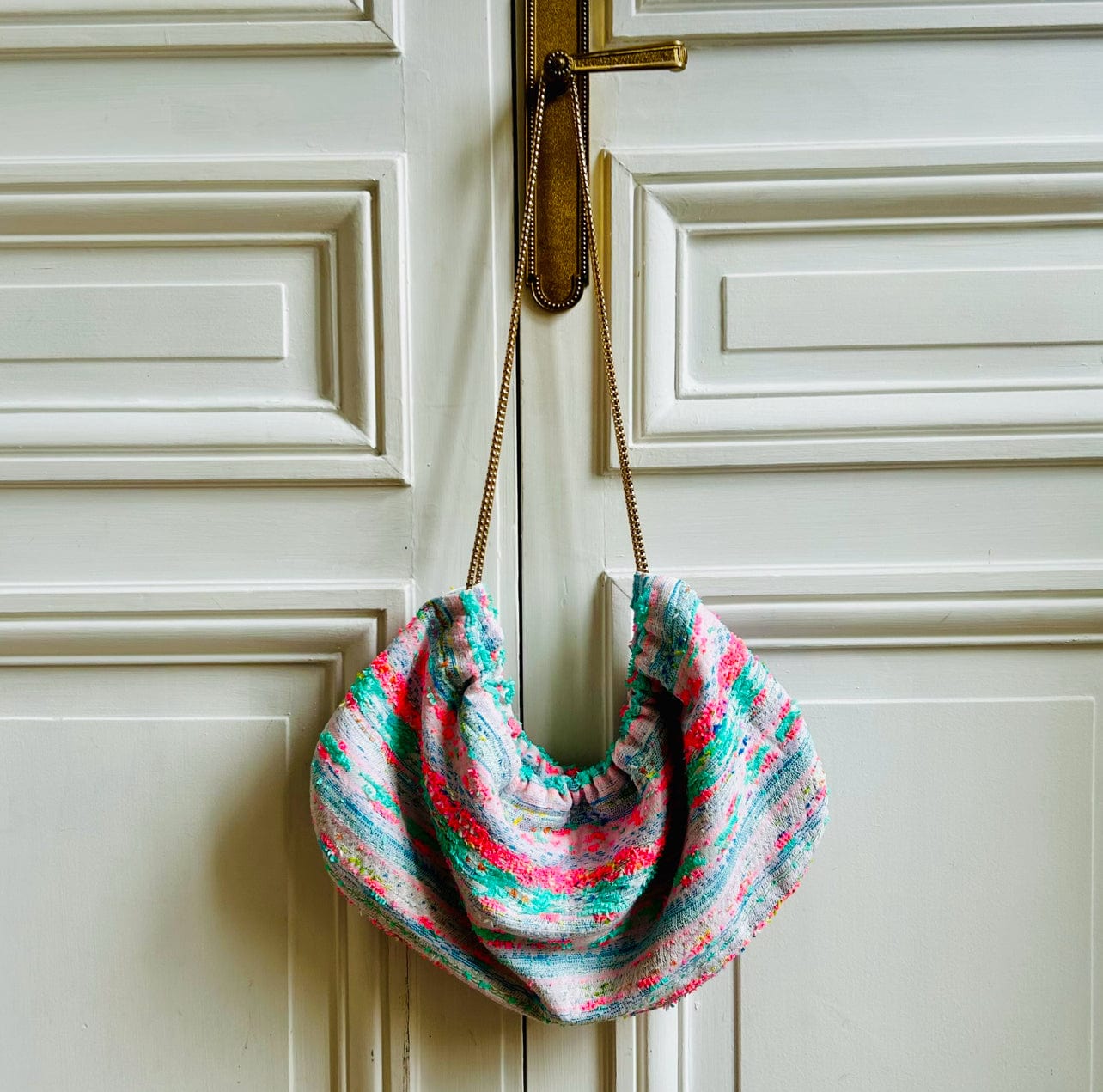 Sac Mini Bénédicte multicolore fabriqué en France