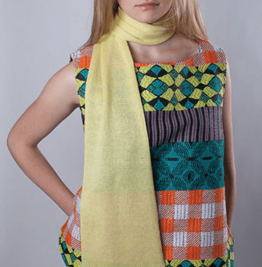 Echarpe Evesome 58% cachemire 42% lin à bout cravate - Evesome scarf 58% cashmere 42% linen with tie