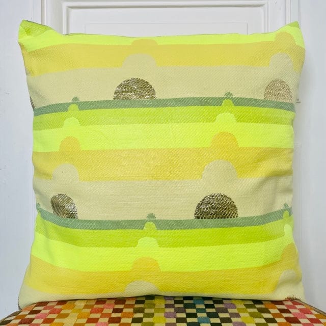 Coussin 50x50cm en tweed tissé et fabriqué en France