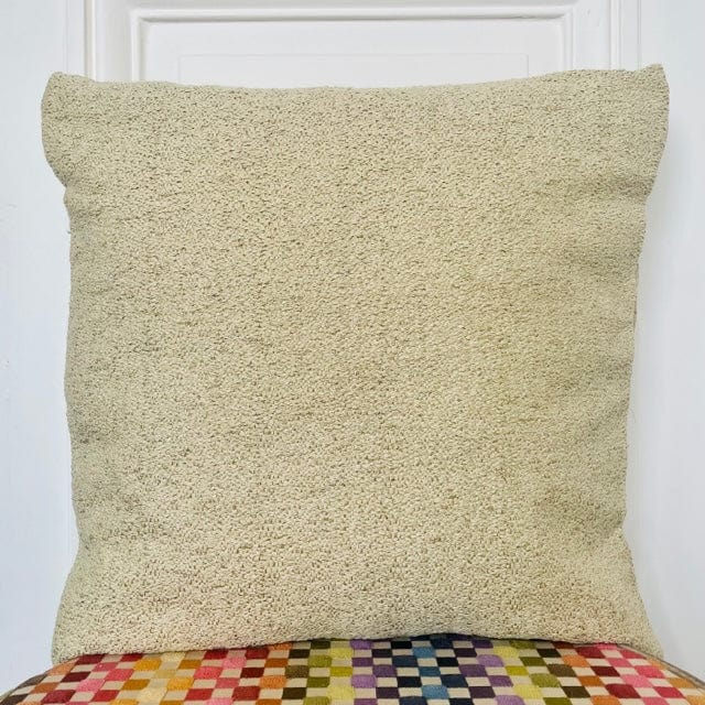 Coussin 50x50cm en tweed tissé et fabriqué en France