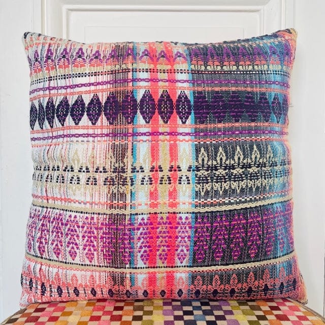 Coussin 50x50 cm en tweed tissé et fabriqué en France