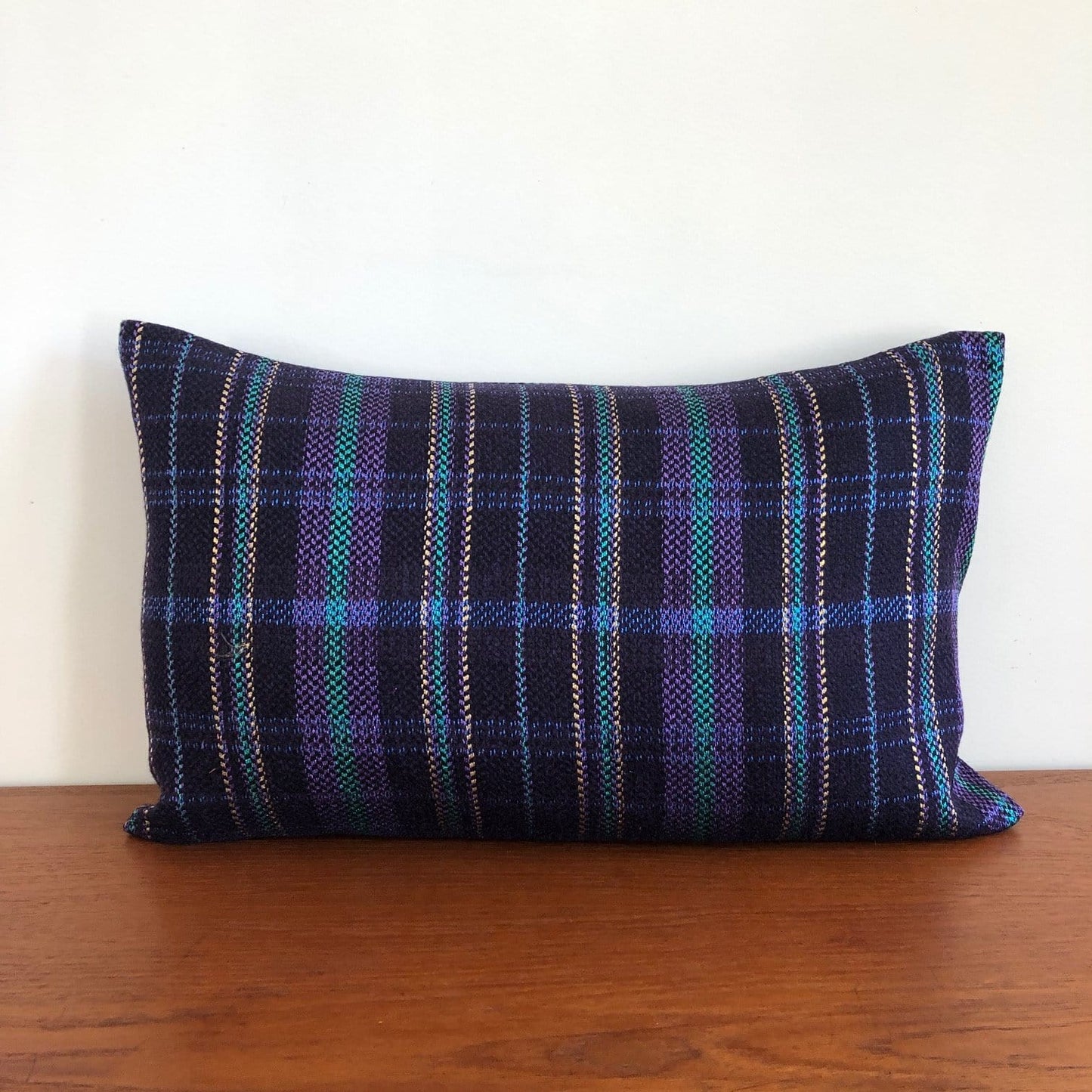 Coussin Evesome 65x40 cm en tweed - Cushion Evesome 65x40 cm in tweed