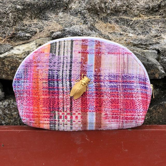 Pochette Eloha Evesome en tweed - Evesome Eloha tweed clutch