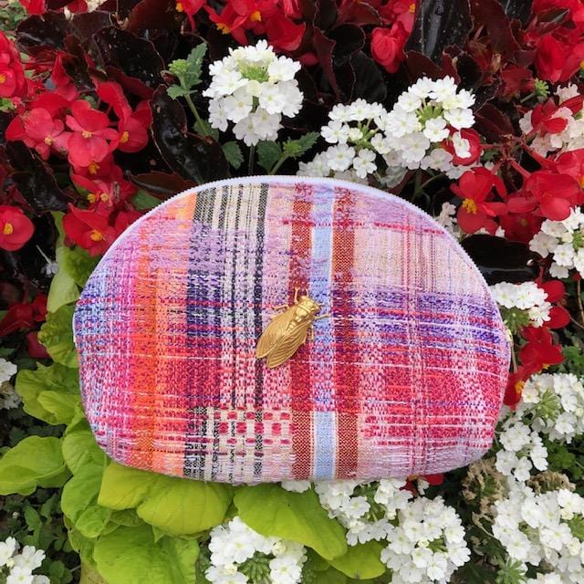 Pochette Eloha Evesome en tweed - Evesome Eloha tweed clutch