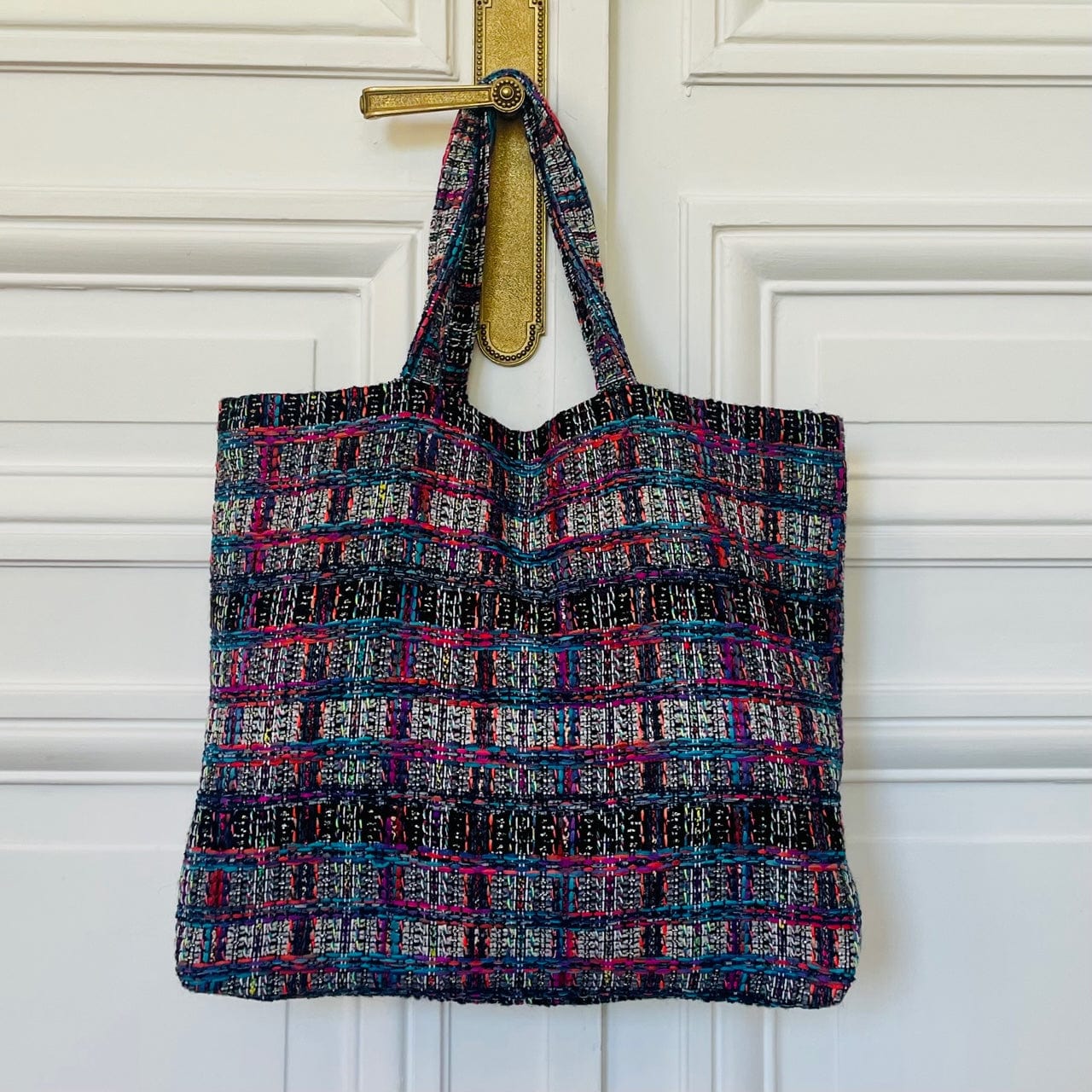 Sac épaule Félicité en tweed