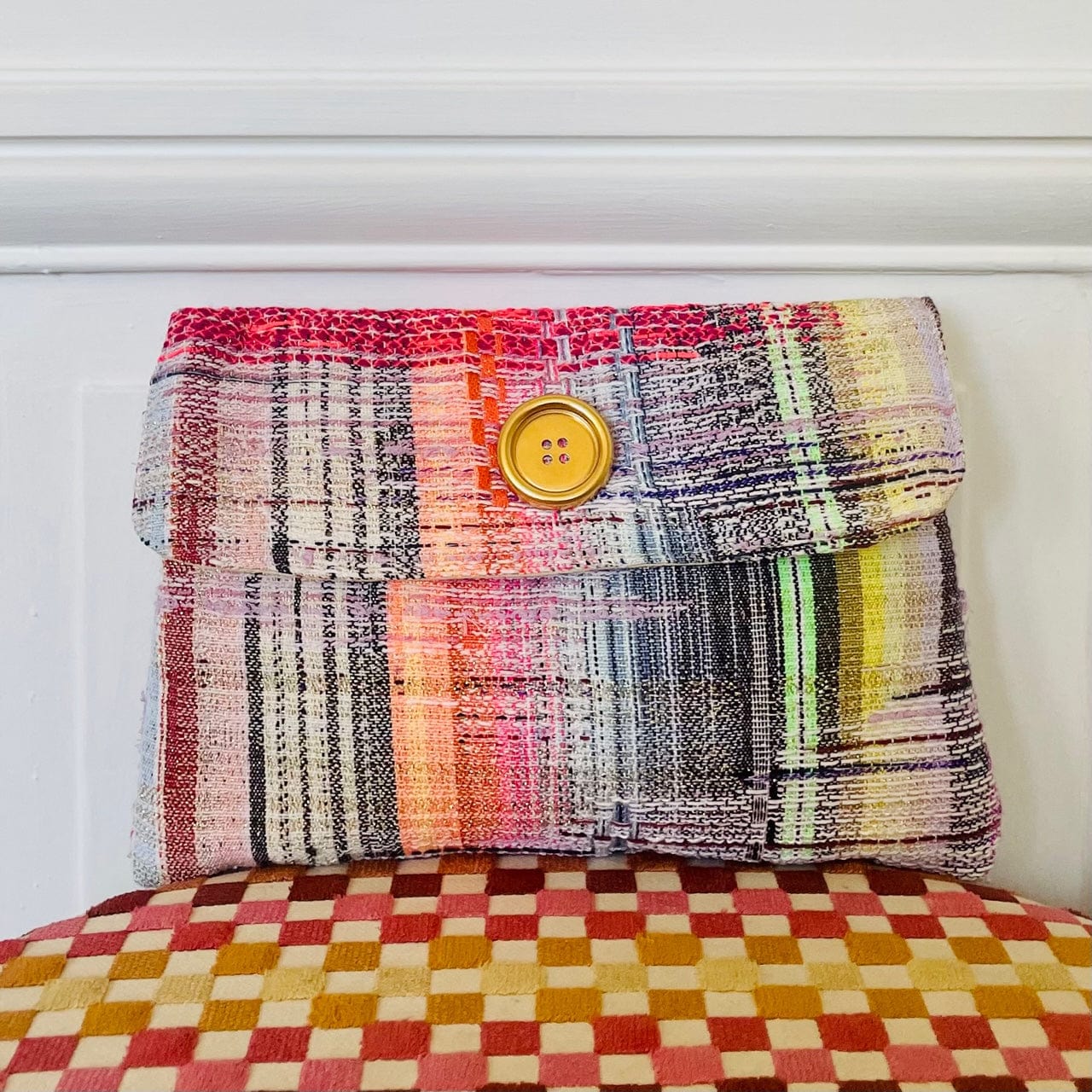 Pochette Séverin en tweed