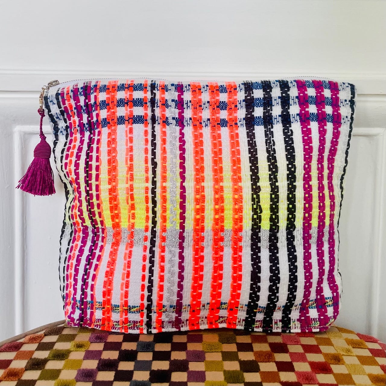 Pochette Bernadette en tweed