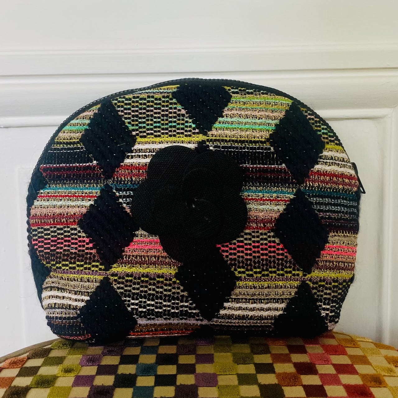 Pochette Théophile en tweed