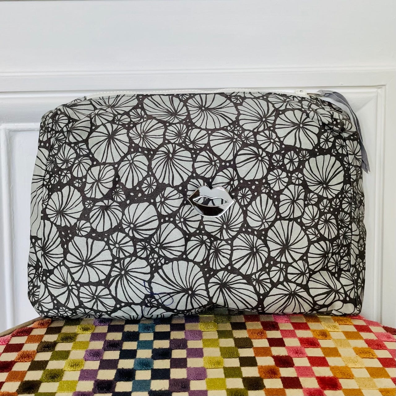 Evesome x Denim Liberty pochette Odile