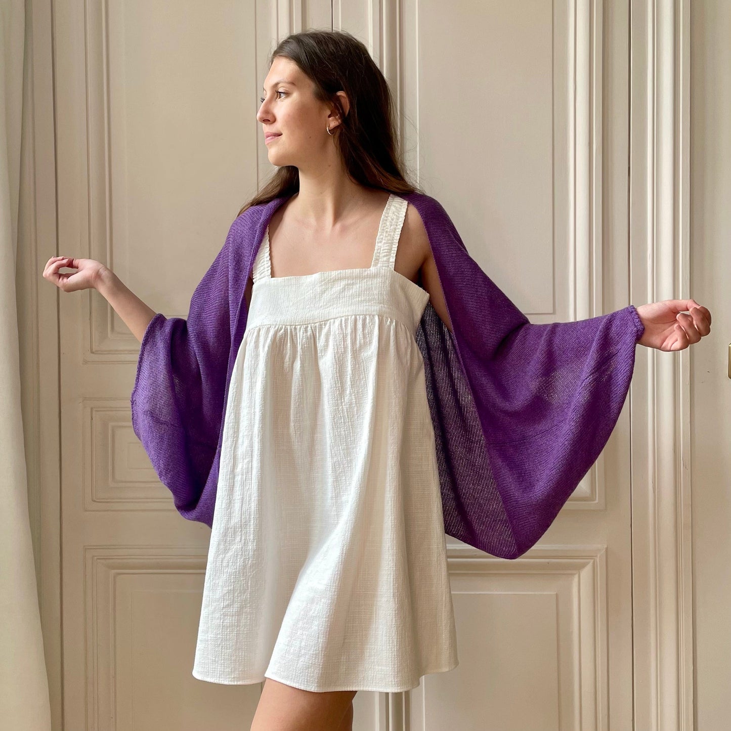 Etole pull 58% cachemire 42% lin