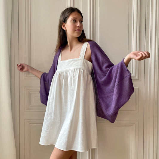 Etole pull 58% cachemire 42% lin