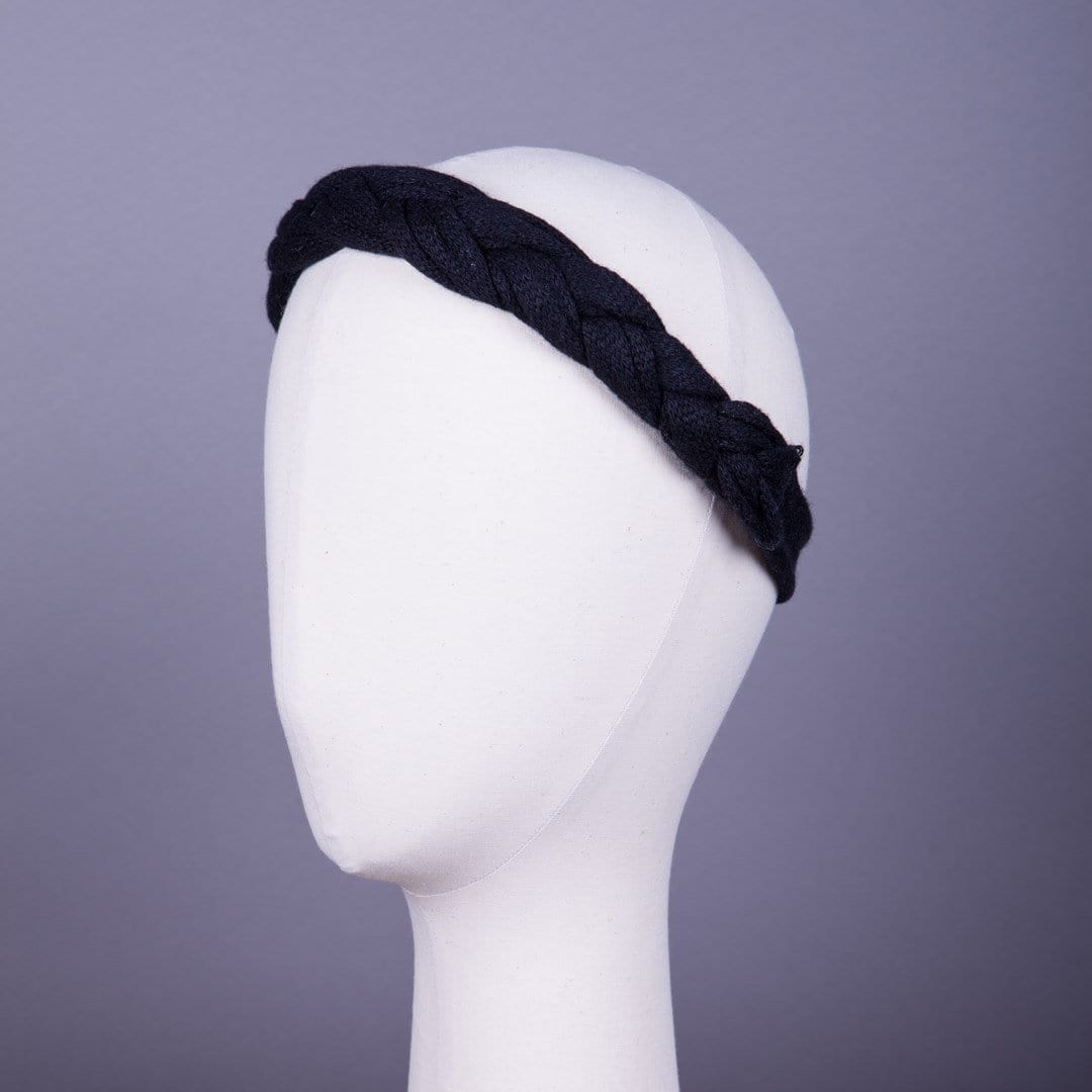 Headband tresse Evesome 58% cachemire 42% lin - Evesome braid headband 58% cashmere 42% linen