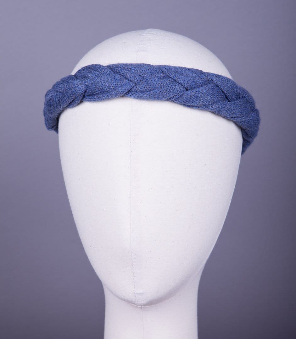 Headband tresse Evesome 58% cachemire 42% lin - Evesome braid headband 58% cashmere 42% linen
