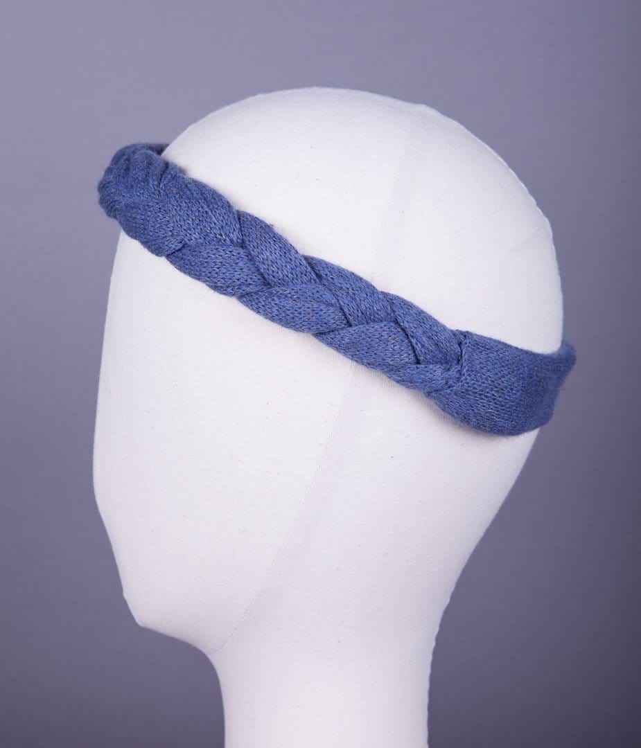 Headband tresse Evesome 58% cachemire 42% lin - Evesome braid headband 58% cashmere 42% linen