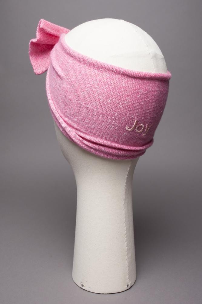 Headband avec double noeud Evesome 58% cachemire 42% lin - Headband with double bow Evesome 58% cashmere 42% linen
