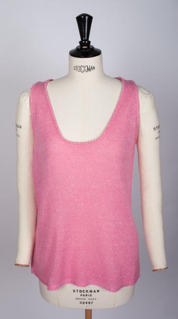 Pull débardeur Evesome 58% cachemire 42% lin - Evesome sweater 58% cashmere 42% linen