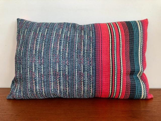 Coussin Evesome 65x40 cm en tweed - Cushion Evesome 65x40 cm in tweed