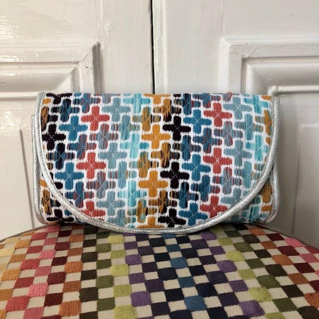 Pochette sac Léonard en tweed