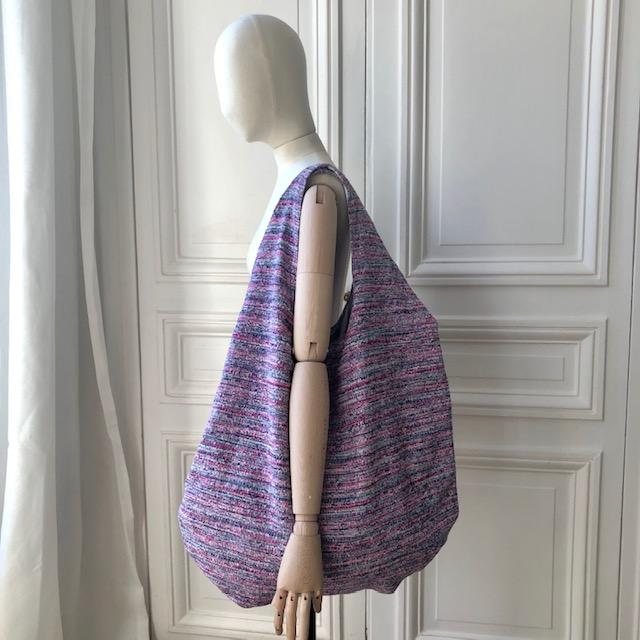 Sac de plage Pauline en tweed