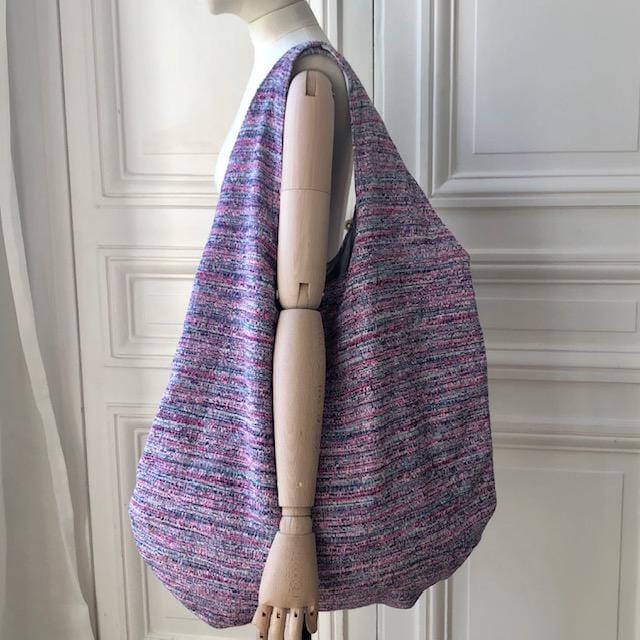 Sac de plage Pauline en tweed
