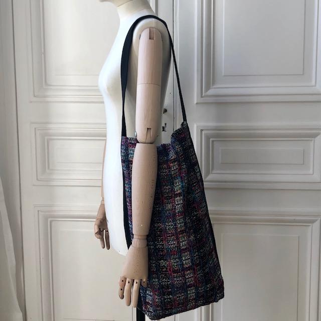 Sac Azou en tweed