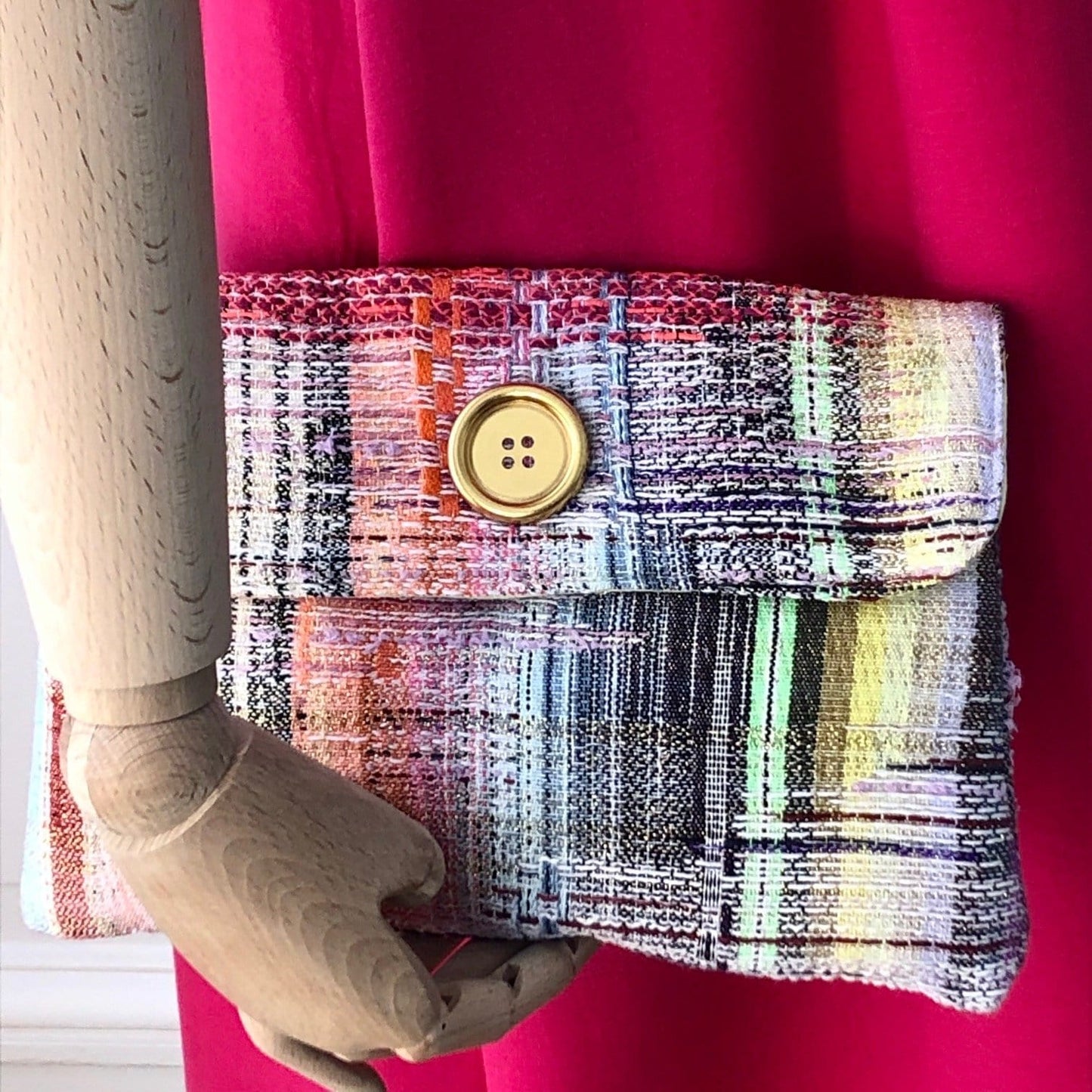 Pochette Séverin en tweed