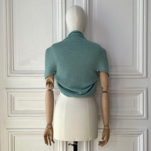 Pull bandeau 58% cachemire 42% lin