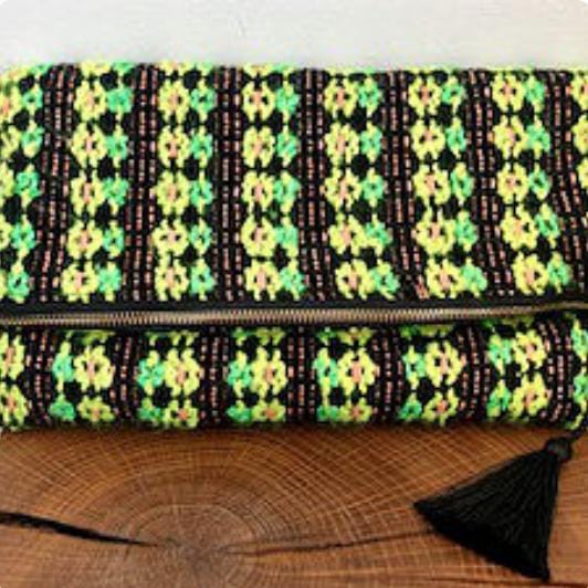 Pochette Colette en tweed