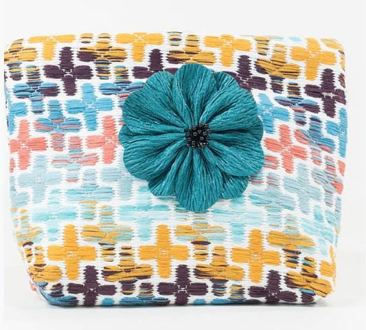 Pochette Régis Evesome en tweed d'été - Régis Evesome summer tweed clutch