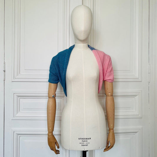 Pull bandeau 58% cachemire 42% lin