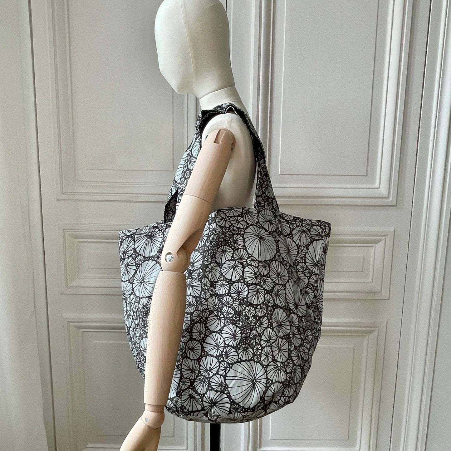 Evesome x Denim Liberty sac Marguerite