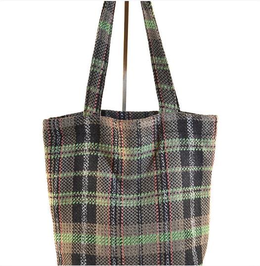 Sac Olive en tweed