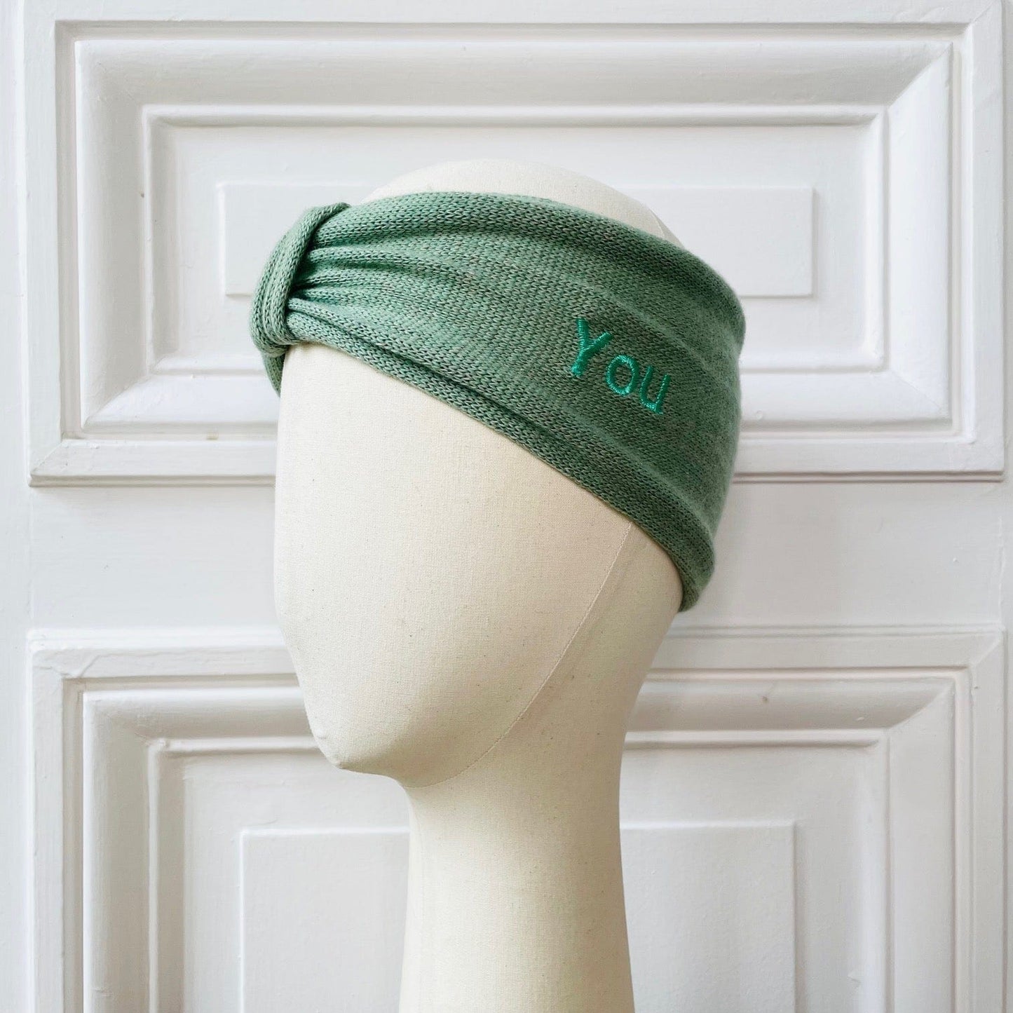 Headband 58% cachemire 42% lin