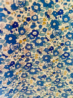 Robe sans manches boutonnée en V fabriquée en France