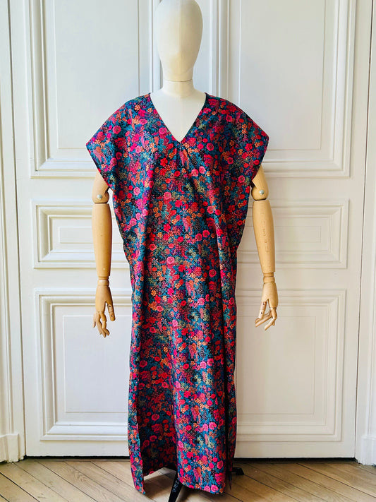 Robe en V longue fabriquée en France