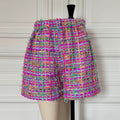 Short en tweed fabriqué en France