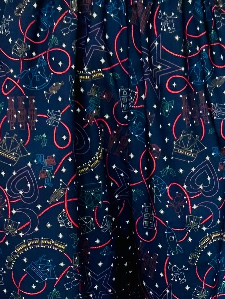 Short en Liberty de coton fabriqué en France